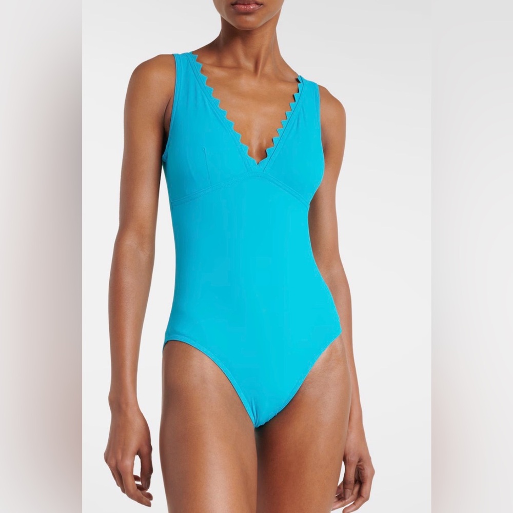 Karla Colletto Ines Rick Rack One-Piece Swimsuit
